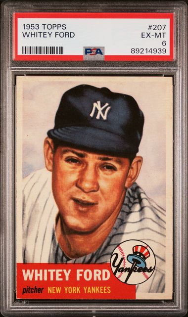 Whitey Ford 1953 Topps 