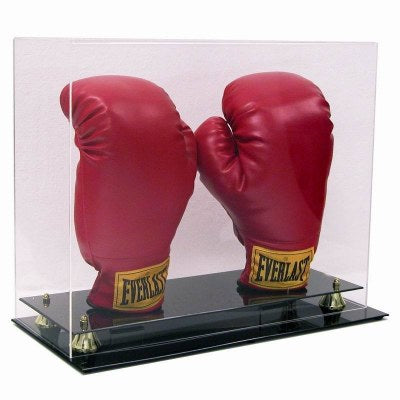 SAFTGARD Deluxe Acrylic Double Vertical Boxing Glove Display