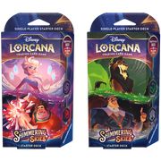 Disney Lorcana Shimmering Skies - Starter Deck 8 Box Display