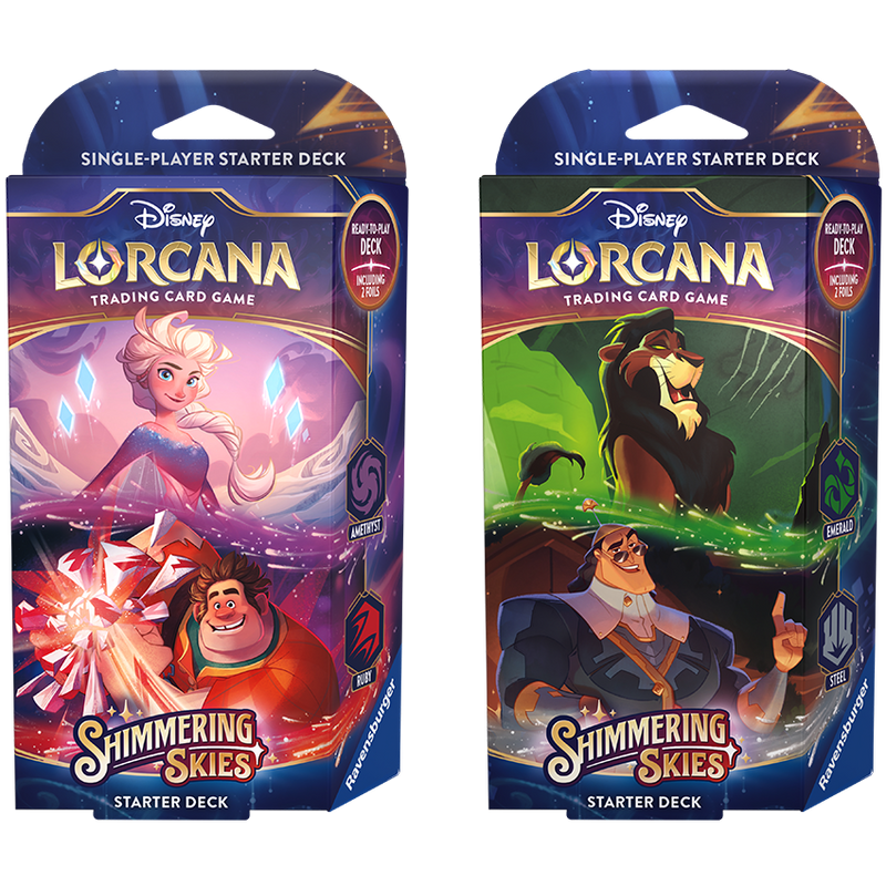 Disney Lorcana Shimmering Skies - Starter Deck