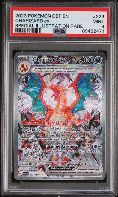 Charizard ex Pokémon Obsidian Flames Special Illustration Rare 