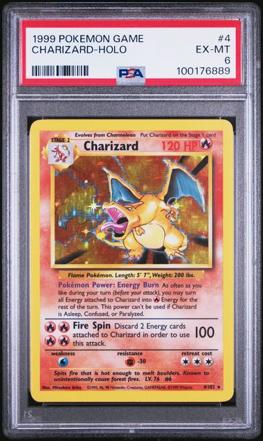 Charizard 1999 Pokemon Base Set Holo 