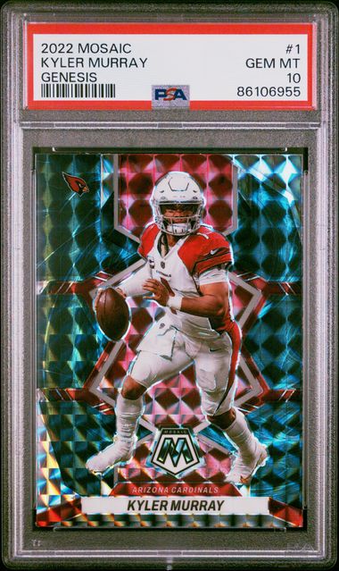 Kyler Murray 2022 Panini Mosaic Genesis 