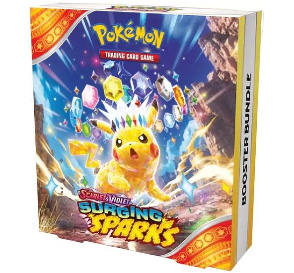 Pokemon Scarlet & Violet Surging Sparks Booster Bundle