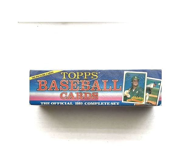 1989 Topps Baseball Complete Set Sealed