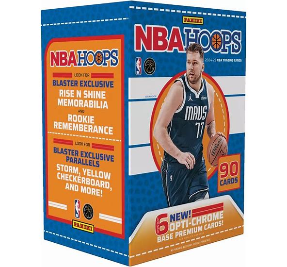 2024-25 Panini NBA Hoops Basketball Hobby Blaster 20 Box Case