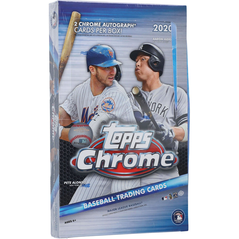 2020 Topps Chrome Baseball Hobby 12 Box Case
