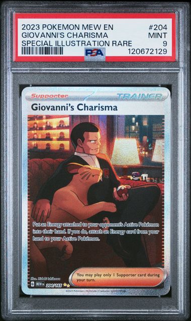 2023 Pokemon Mew EN-151 Giovanni&