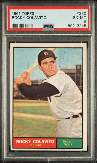 Rocky Colavito 1961 Topps 