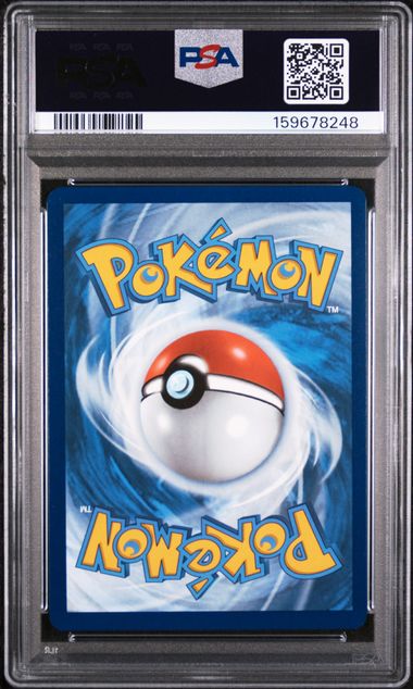 Team Rocket's Meowth Pokémon Destined Rivals Illustration Rare #203/182 PSA 9