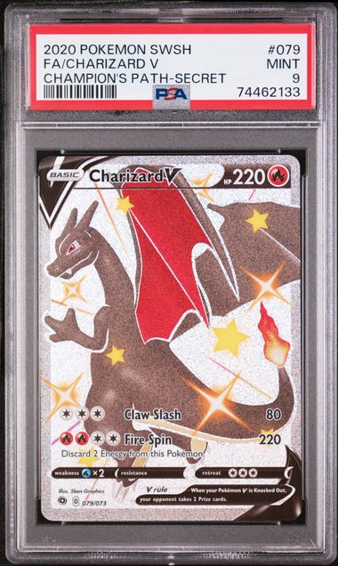 Charizard V Pokémon Champion&