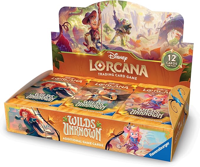 Disney Lorcana Wilds Unknown Booster Box - 4 box case