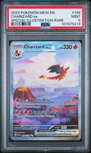 Charizard ex Pokémon 151 Special Illustration Rare #199/165 PSA 9