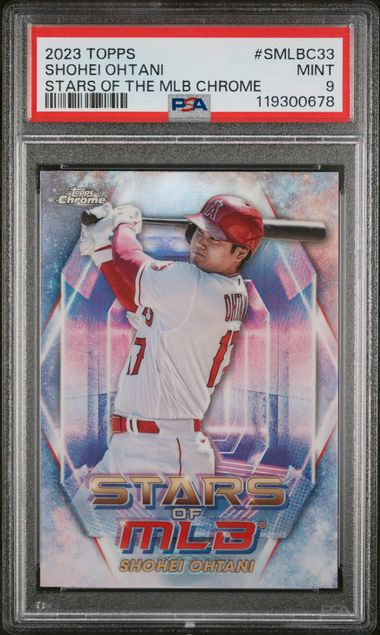Shohei Ohtani 2023 Topps Stars of the MLB #33 PSA 9
