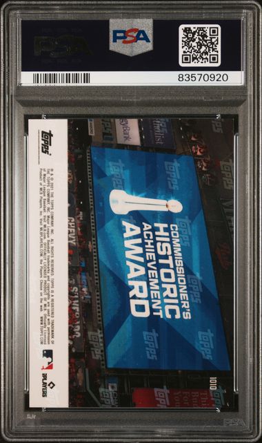 Shohei Ohtani 2021 Topps NOW #1010 PSA 10