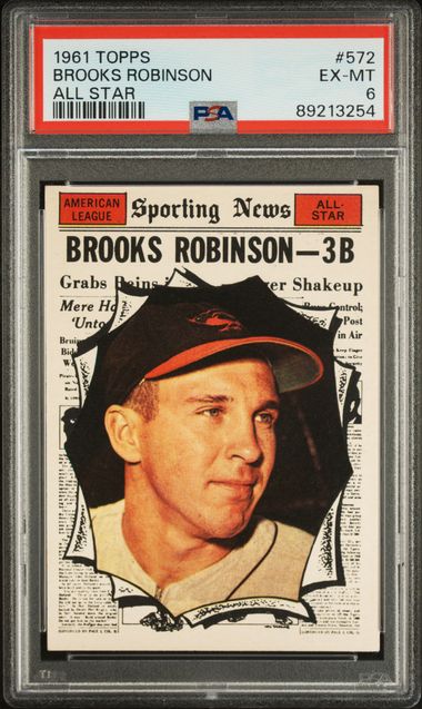 Brooks Robinson 1961 Topps All Star 
