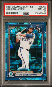Jac Caglianone 2024 Bowman Sapphire Edition 1st Bowman PSA 10