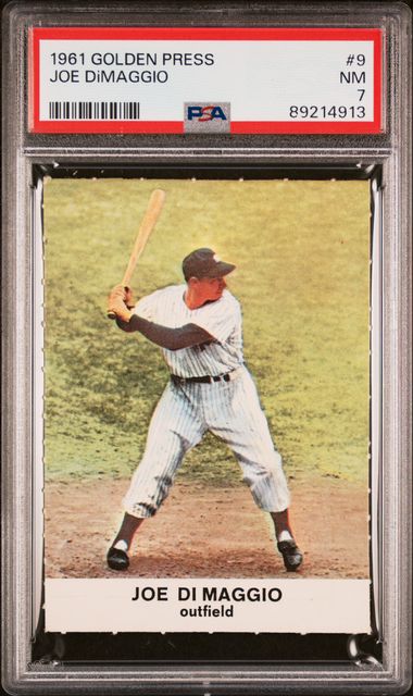 Joe DiMaggio 1961 Golden Press 