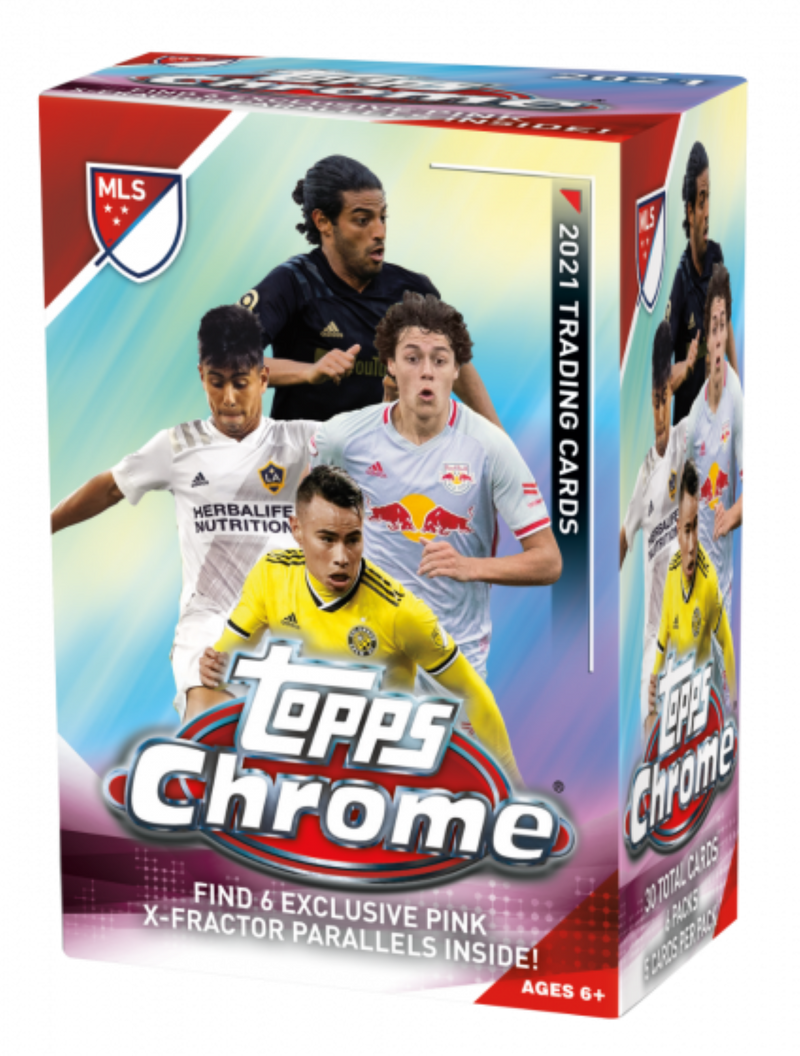 2021 Topps Chrome MLS Soccer Blaster Box