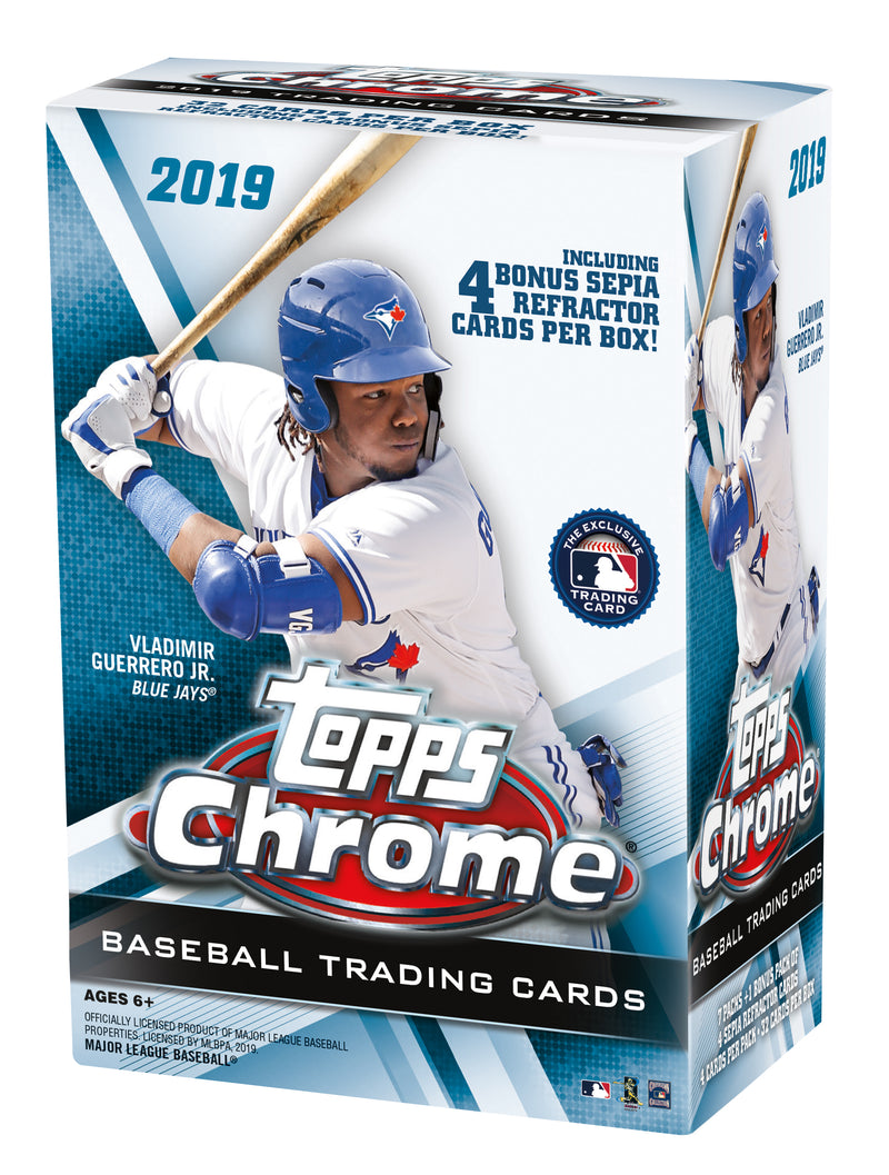 2019 Topps Chrome MLB Blaster Box