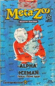 Metazoo Cryptid Nation Second Edition Alpha Iceman Tribal Theme Deck