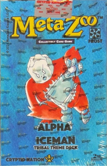 Metazoo Cryptid Nation Second Edition Alpha Iceman Tribal Theme Deck