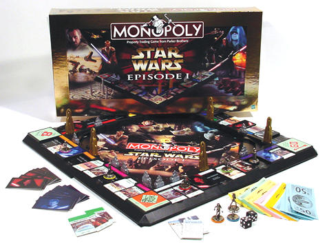 Star Wars: Episode 1 Monopoly Board Game