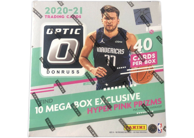 2020-21 Panini Donruss Optic Basketball Hyper Pink Prizm Mega Box