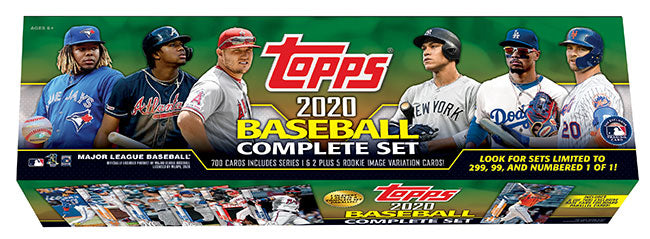 2020 Topps Gold Star Set Opened Factory Set
