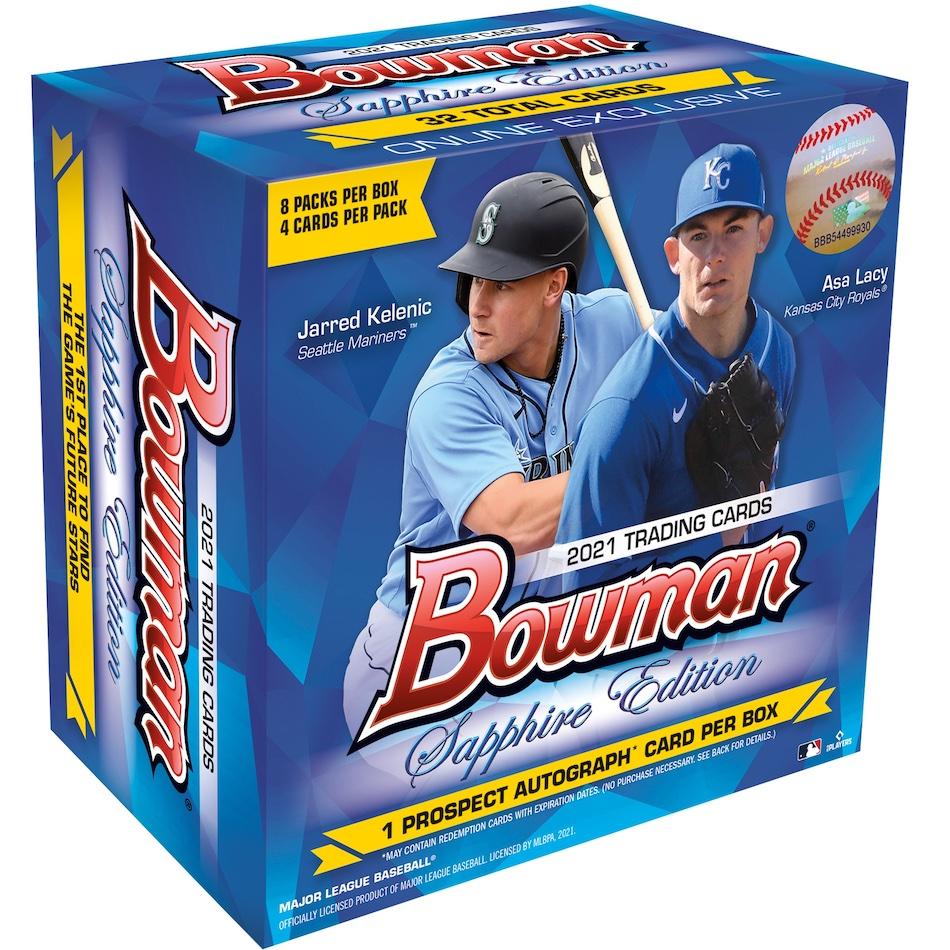 Amazon.com: 2021 Bowman MLB Baseball HOBBY box (24 pks/bx