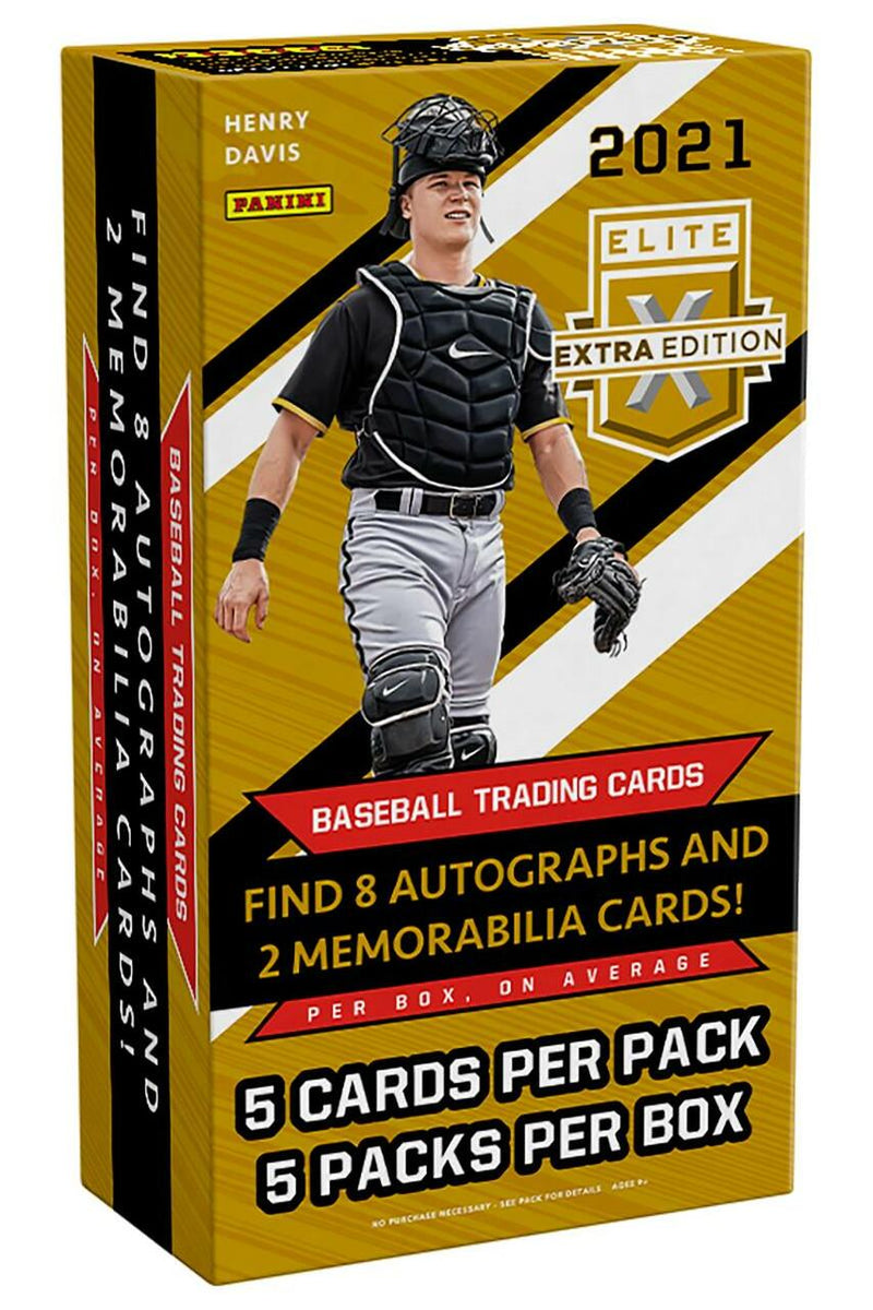 2021 Panini Baseball Elite Extra Edition Baseball Hobby Box