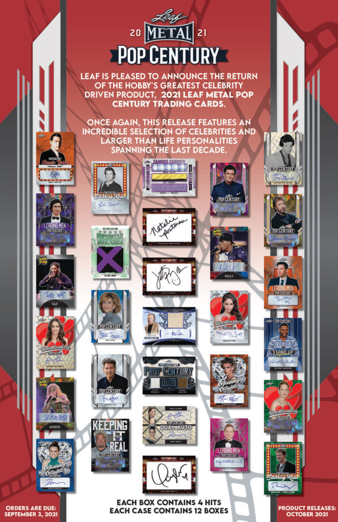 2021 Leaf Metal Pop Century box