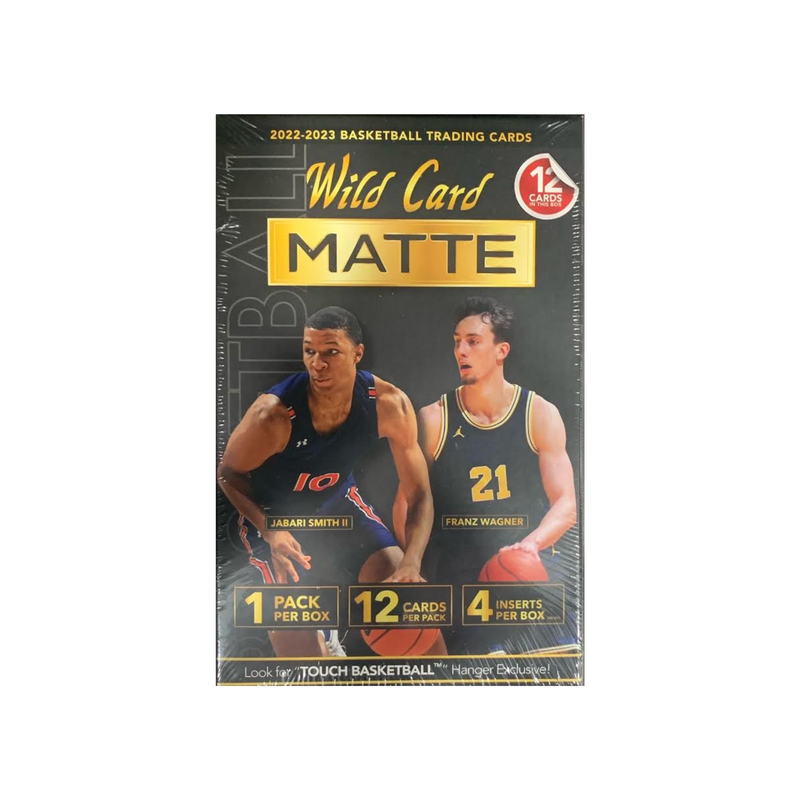 2022-23 Wild Card MATTE Basketball Hanger Pack Box