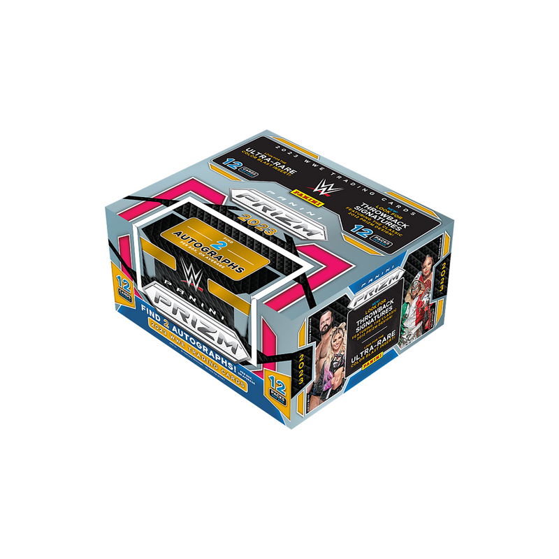 2023 Panini Prizm WWE Hobby 12 Box Case