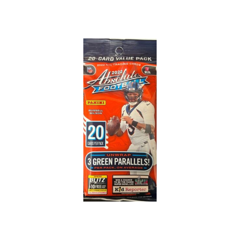 2022 Panini Absolute Football Value Pack