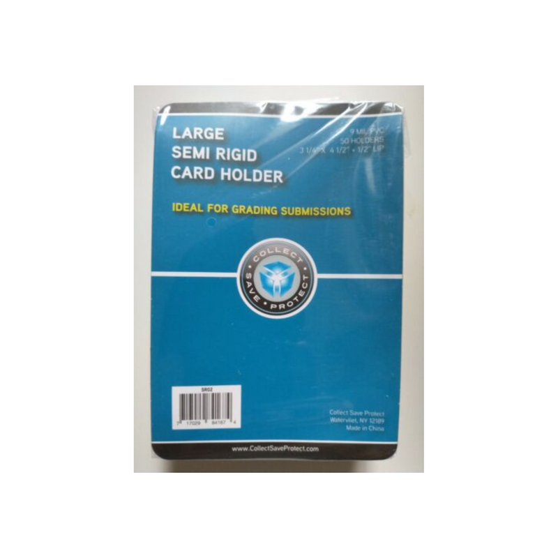 Collect Save Protect Large Semi Rigid Card Holder