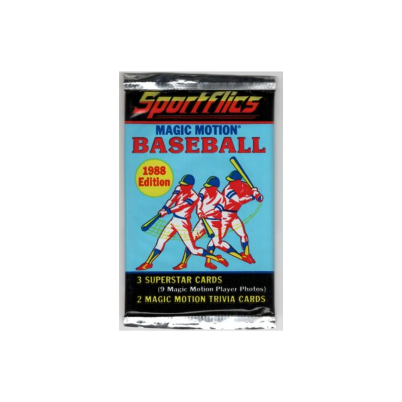 1988 Sportsflics Baseball Pack