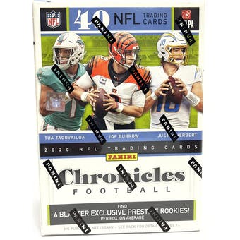 2020 Panini Chronicles Football Blaster Box