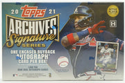 2021 Topps Archives Signature Series Baseball 20 Box Case