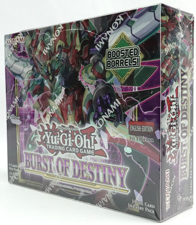2021 Yu-Gi-Oh! Burst of Destiny Booster Box