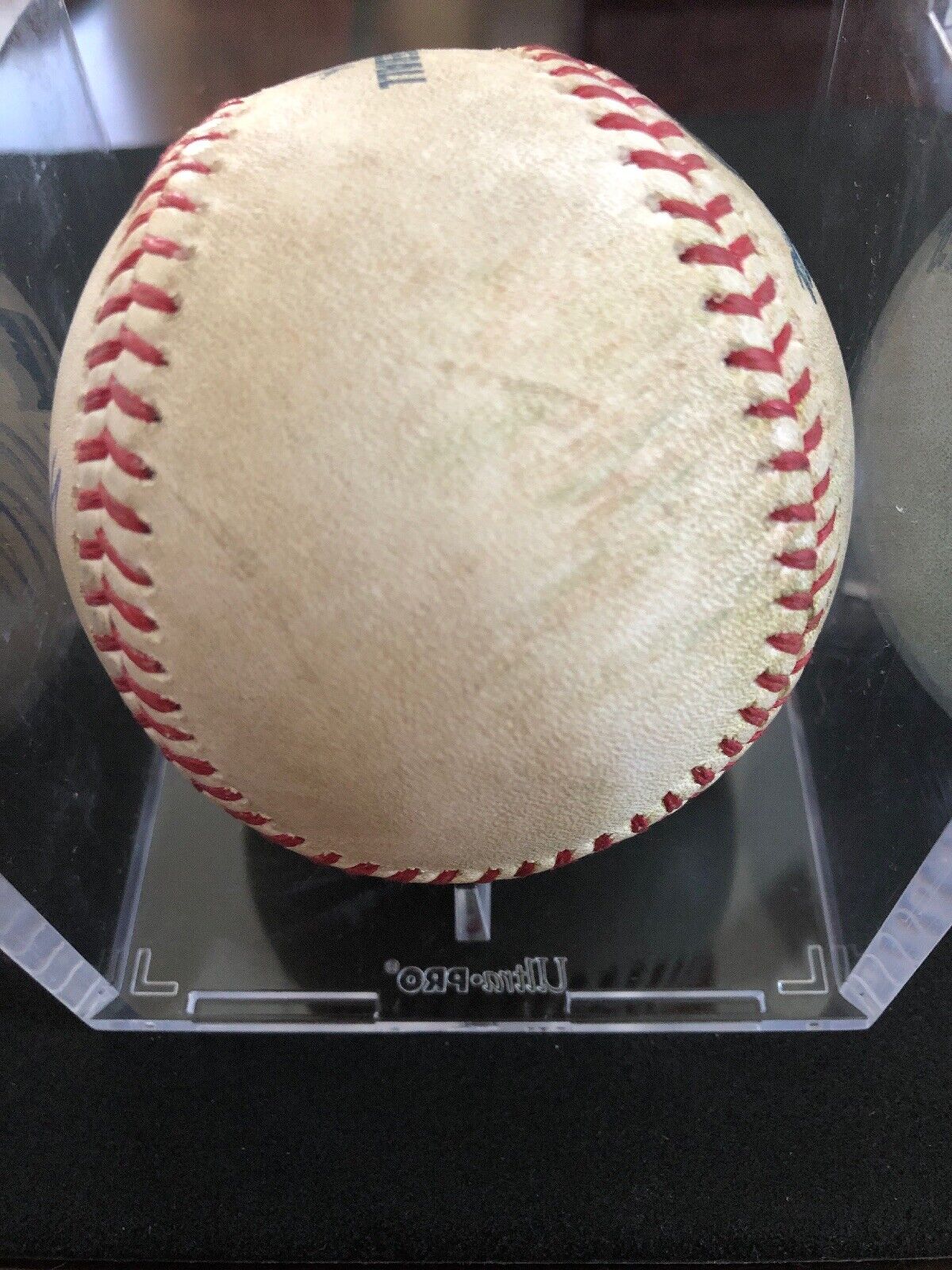 Miguel Andujar MLB Game Used Double #10 Autographed Baseball 4/27/18