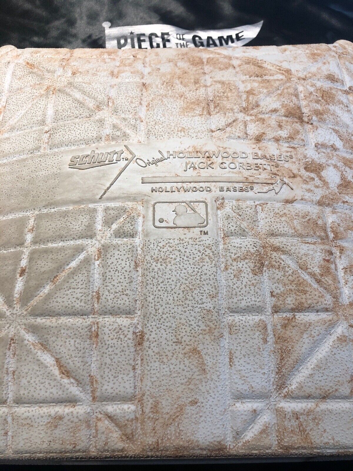 Bryce Harper MLB Authenicated Game Used First ever Stolen Base Pro Debut