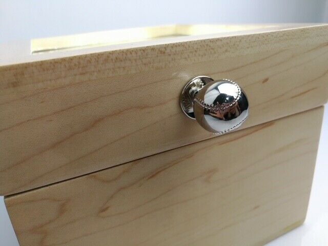 Baseball Display Case and Presentation Box 25 yr UV Protection and LED Lighting