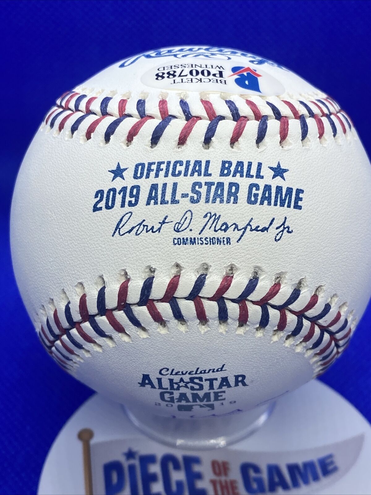 JUAN SOTO MLB All Star Game Autographed Logo Baseball Nationals 2019 World Champ