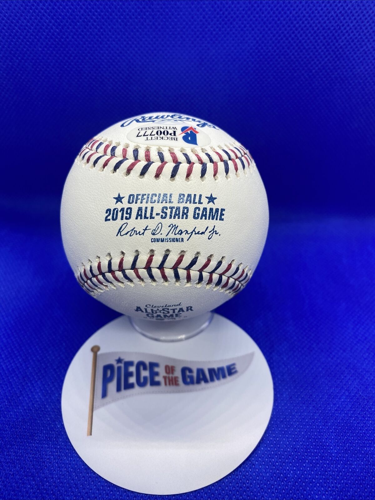 JUAN SOTO MLB All Star Game Autographed Inscribed Logo Baseball Nationals Champs