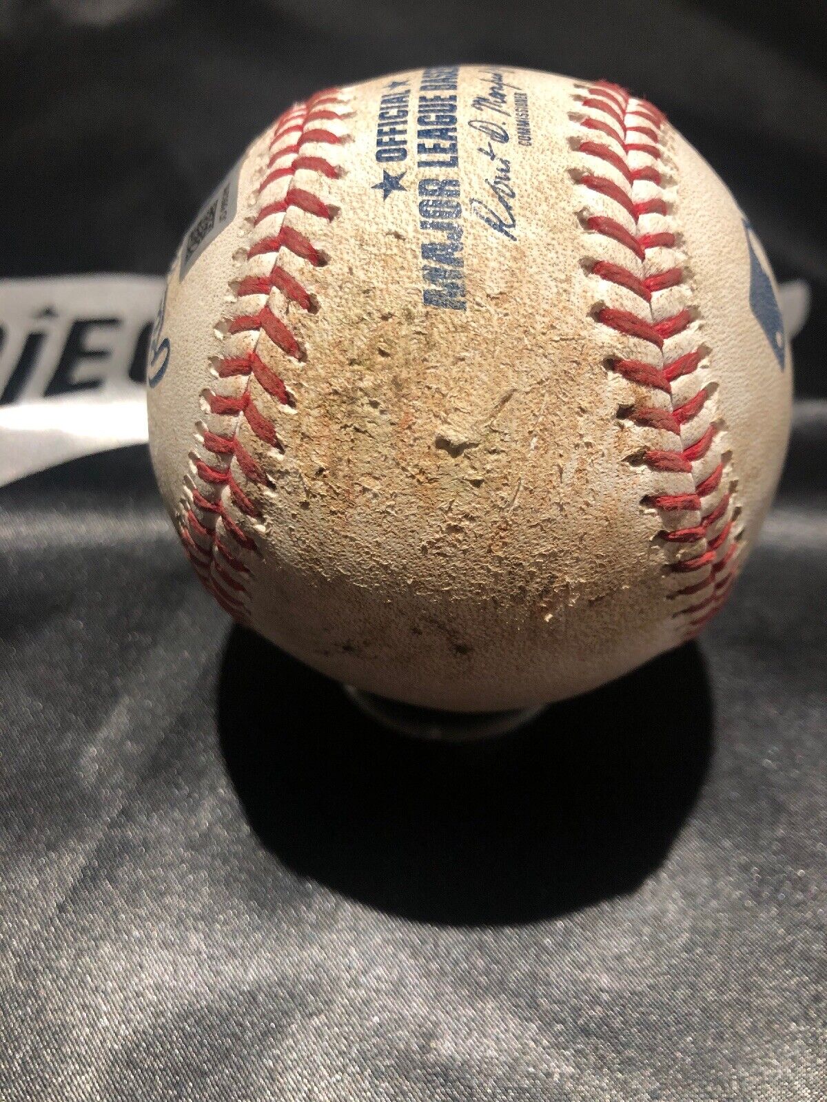 Keston Hiura GameUsed MLB Authenticated Debut Day Auto Baseball 5/14/19 Brewers