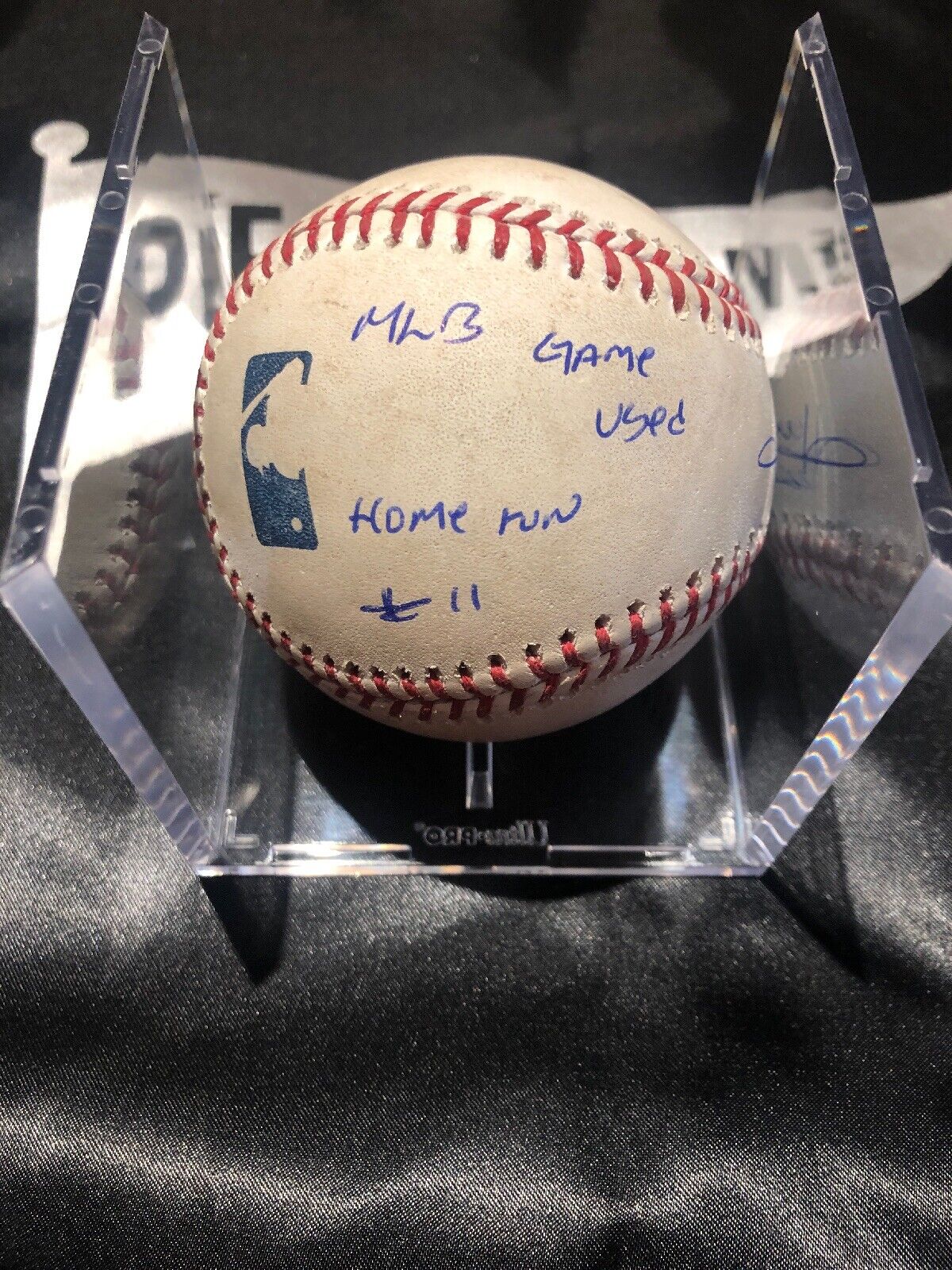 Juan Soto MLB Authenticated Game Used Signed Home Run #11 Baseball 7/25/18