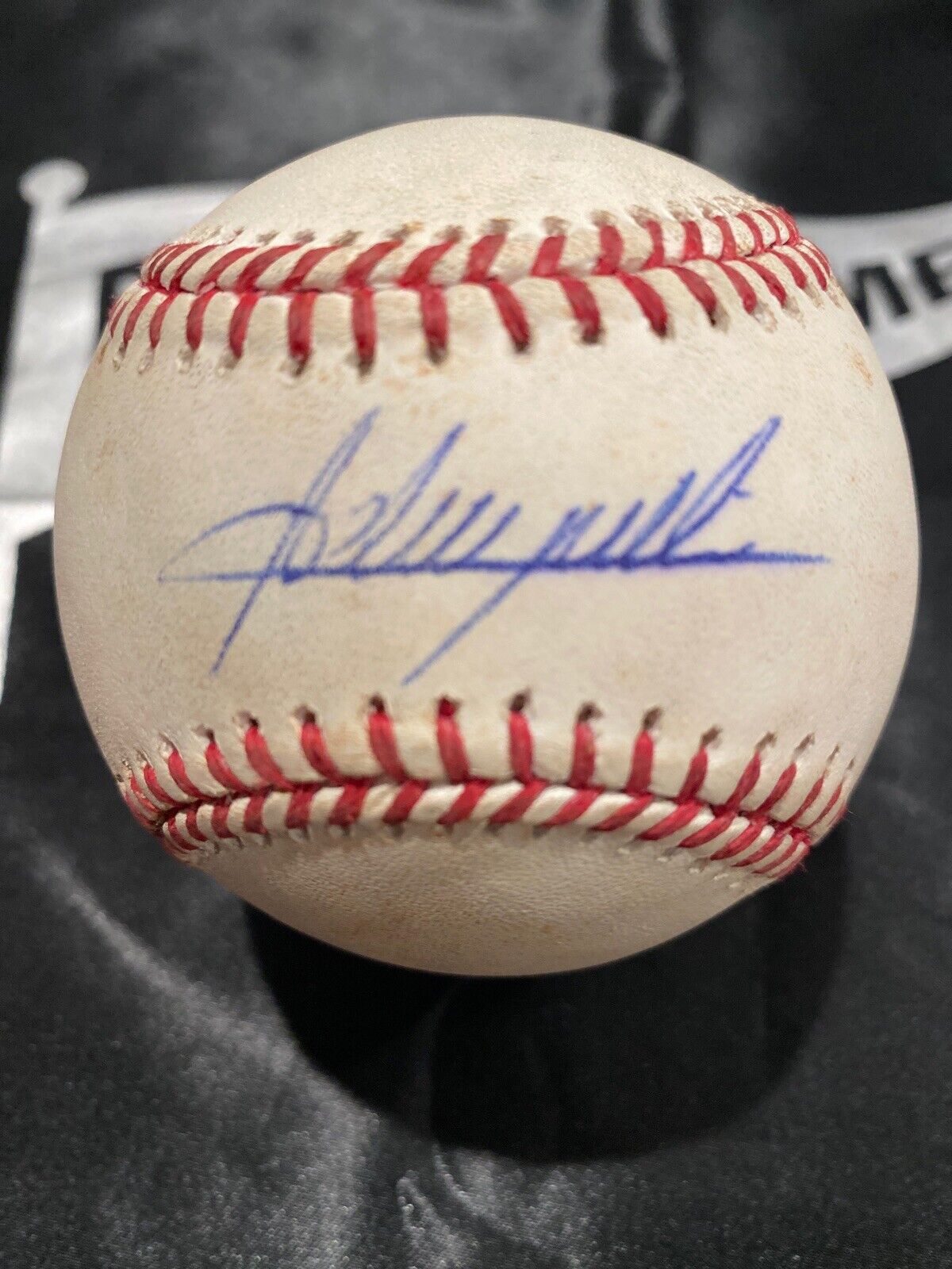 Adrian Beltre MLB Game Used Double RBI Autographed Ball 8/12/17 Career Hit #3118