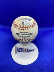 Meibrys Viloria MLB Game Used Double Baseball 8/16/19 Career Hit #20 Royals