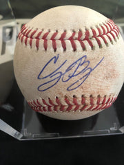 Cody Bellinger MLB Game Used Double Baseball 7/9/18 Career Hit #206 Double #46
